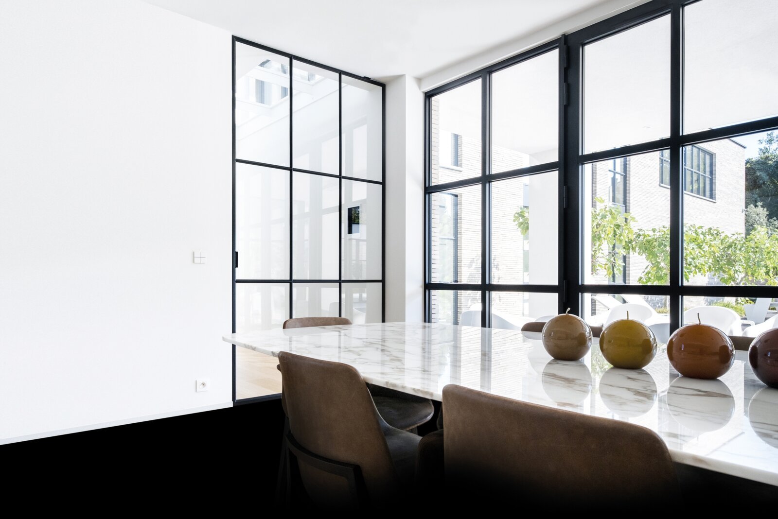 Aluminium window and door system in modern NZ home